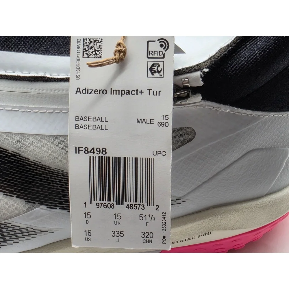 adidas box pictured size